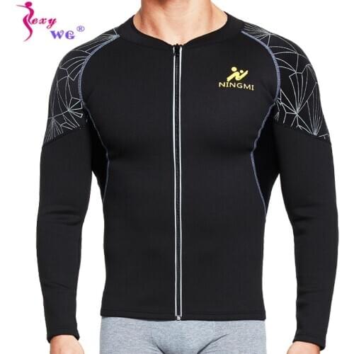 SEXYWG Sweat Sauna Neoprene Shirt Weight Loss Men Body Shapers Vest Men Workout Fitness Tank Tops Waist Trainer Slimming Corset