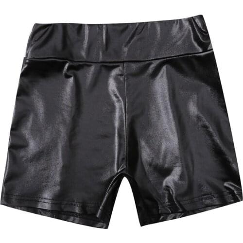 Leather Shorts Women High Waist Bodycon Push Up Black Short Joggers Sports Fitness Womens Sexy Slim Shorts Spodenki Damskie