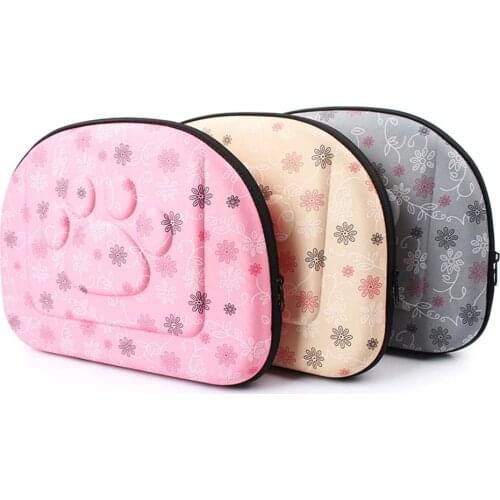 Fashion Pet Bag Outdoor Portable Pet Breathable Shoulder Bag Handbag Space EVA Cat Dog Backpack Folding Travel Shoulder Bag Cat