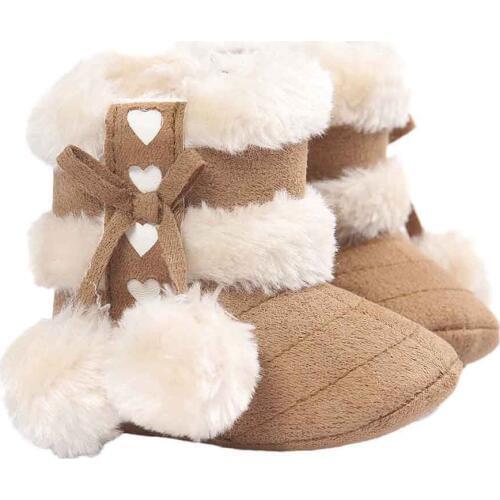 TELOTUNY winter boots for girls Snow Boot warm baby booties shoes u71212