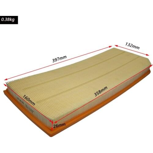 Car Engine Air Filter for VOLKSWAGEN EOS (1F7, 1F8) 2006 2007 2008 2009 2010 2011 2012 2013 2014 2015 2.0 TFSI 06F-133-843A