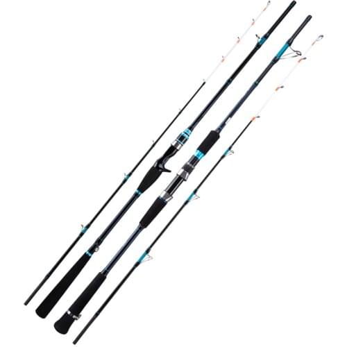 High Strength Jigging Boat Fishing Rods With Luminous Rod Tip Trolling Spinning Casting Carbon Fiber Squid Rod Fishing Pole