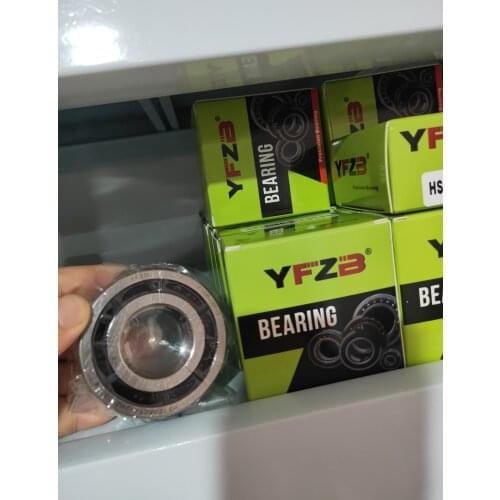 2pcs 7203 7204 7205 7206 Precision Angle contact ball bearing ABEC-7 P4 Machine tool bearing spindle bearing