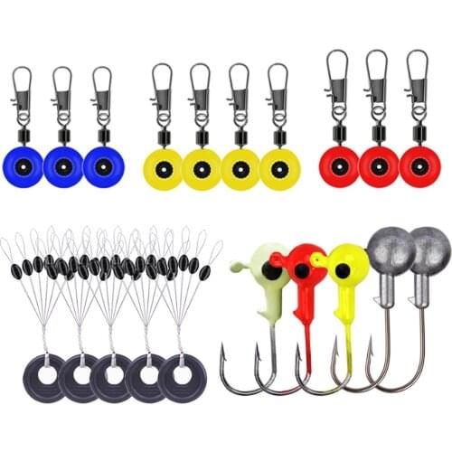 257pcs/Box Fishing Tackles Accessory Kit Set With Hooks Snap Sinker Weight Carp Bait Supply Practical Newest
