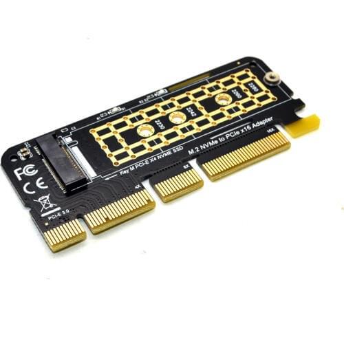 NVME Adapter M.2 NVME PCIE to M2 Adapter SSD M2 NVME PCI Express X16 X8 X4 Raiser M.2 PCIE SSD PCI-E M.2 Adapter Add On Card NEW