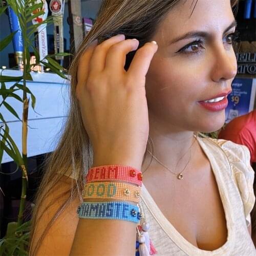 Rttooas Friendship Miyuki Bead Bracelet Bohemian Fashion Summer Beach Womens Jewelry Hand Knitted Colorful Pulseras Gift