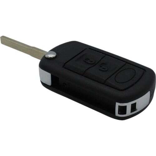 Car Key Fob Case for Land Rover Range Rover 2005-2011 3 Buttons BTN Remote Key Fob Case