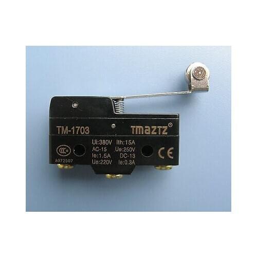 TM-1703 Long Hinge Roller Lever Momentary Micro Limit Switch