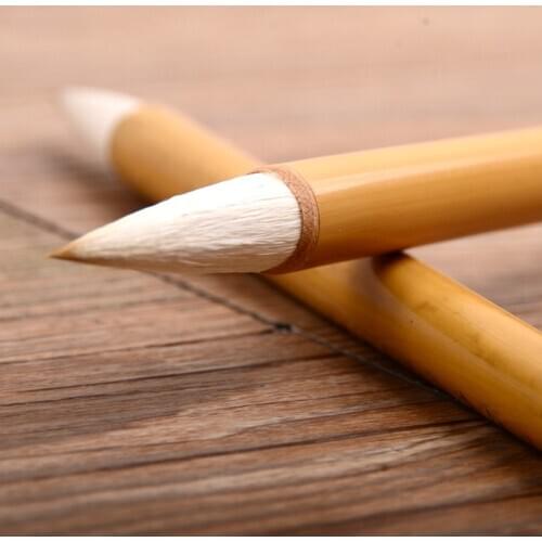 Chinese Medium Regular Script Calligraphy Brush Huzhou Mutiple Hair Ink Painting Brush Pen Student Calligraphy Special Brush Pen