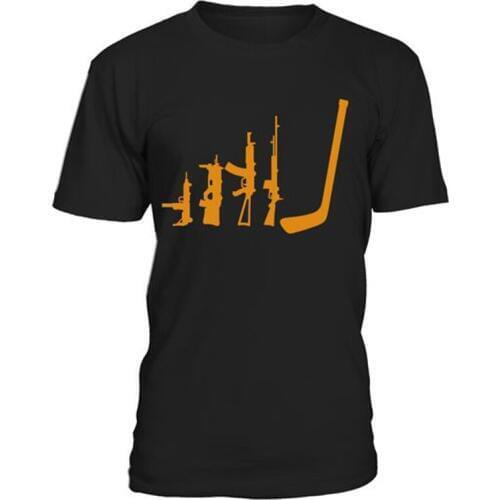 Cool Hockey new cheap high quality Mens youth boys cotton short ice Hockey Shirt s T Shirt Dress Casual Clothing