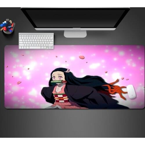 Creative Anime Personality Girl Mouse Pad High-quality Best-selling Rubber Lock Edge Game Mouse Pad Office Computer Keyboard Mat