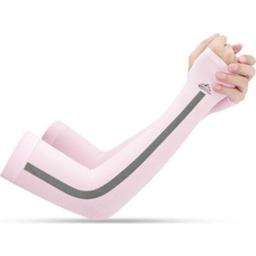 2Pcs Arm Sleeves Unisex Arm Sleeve Sunscreen UV Protection Ice Cool Cycling Running Fishing Climbing Driving Arm Cover