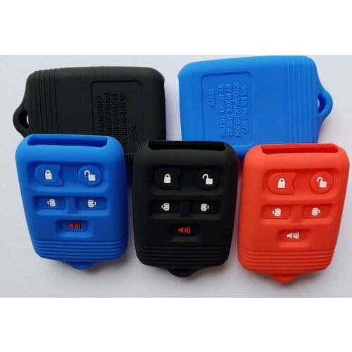 Keyless Entry Remote Car Silicon Key Fob Case Rubber Holder Cap For Ford Windstar Freestar Lincoln Nevigator Mercury Monterey