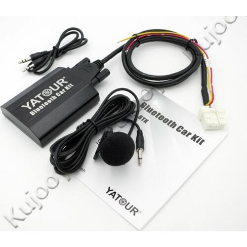 Yatour BTK Bluetooth Car Kit Digital Music CD Changer Switch Connector For Nissan 350Z Almera Maxima Murano Navara Radios