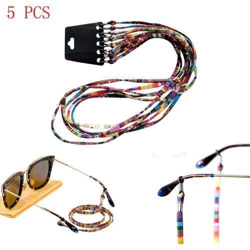 5pcs 10 pcs Boho Sunglasses Cord Strap Chain Reading Glasses String Eyeglass Lanyard Holder for Women Men zonnebril koord
