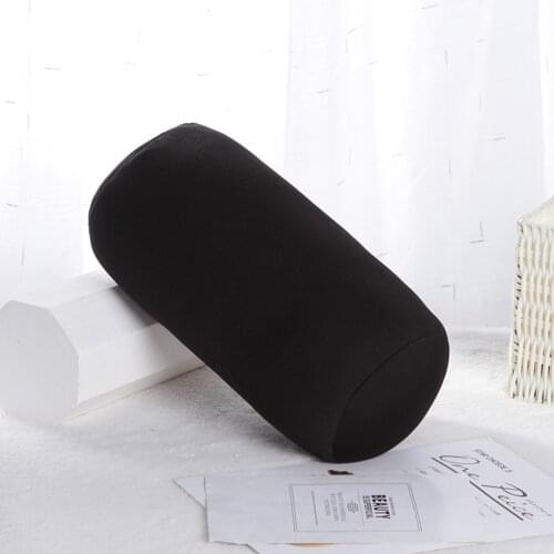 Cylinder Memory Foam Pillow Roll Cervical Bolster Round Nap Neck Pillow Cushion Home Roll Round Memory Foam Pillow Head Neck @40