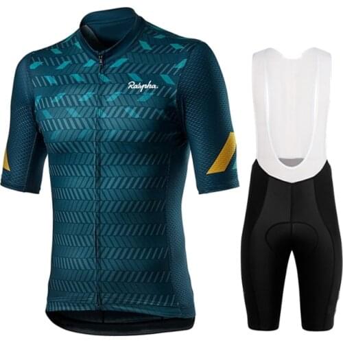 Ralvpha 2021 Team Cycling Jersey Bike Cycling Clothing Suits Ropa Ciclismo Jerseys Bicycle Wear Clothes Bib Shorts Sets