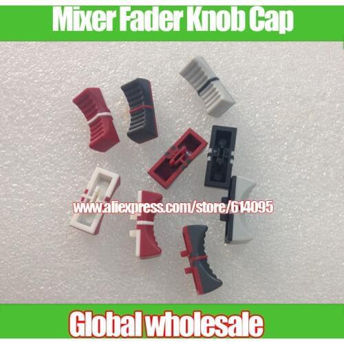 18pcs For Yamaha mixer fader cap MG166CX-USB MG206C hole 4MM / potentiometer push button Adjustment knob
