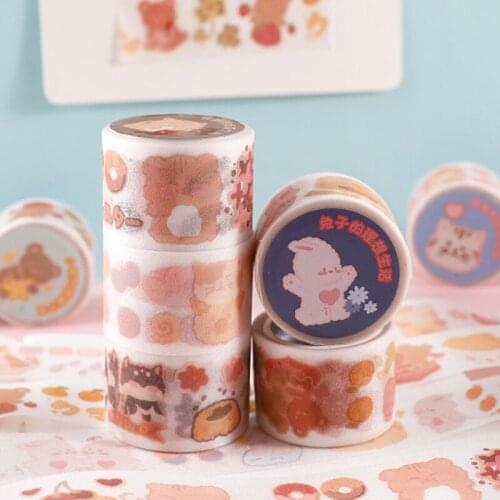 6 Rolls Reward Stickers DIY Scrapbooking Motivational Stickers for Kids School Students Teachers Cute Animals Stickers Labels