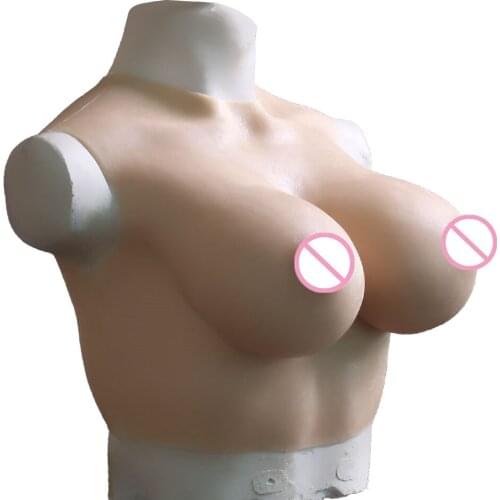 VISIQI C D F Cup Real lifelike silicone breast bionic silicone fake falso mama los pechos de silicona artificial