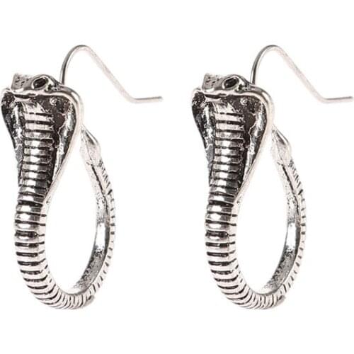 New Vintage Thai Creative Cobra Earrings Special Simple And Elegant Delicate Accessories High Quality Ancient Individual