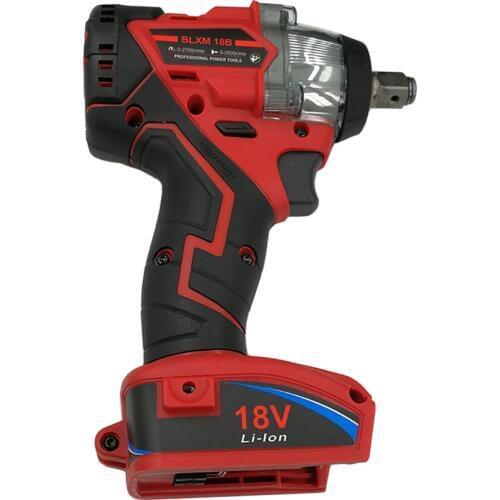 Trechargeable Brushless Impact Wrench Screwdriver Electric Power Tool Can Use for Milwaukee M18 18V Lithium Battery