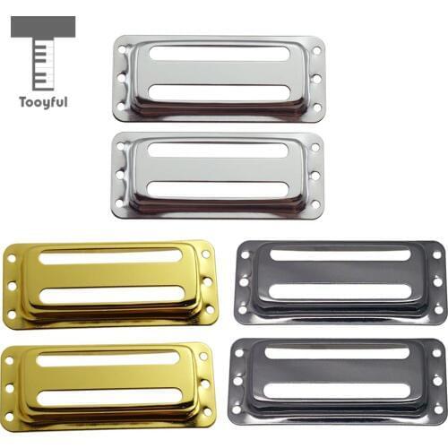 Tooyful 2pcs Guitar Humbucker Pickup Covers for Electric Guitar Replacement Parts
