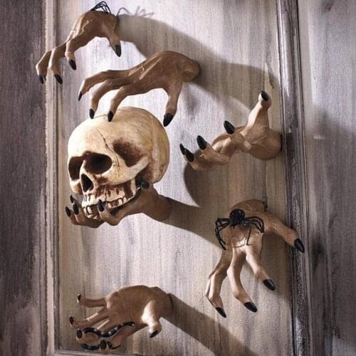 Home Decoration Devil Hand Claw Horror Decoration Pendant Arm Wall Decoration Wall Pendant of Living Room Garden Porch