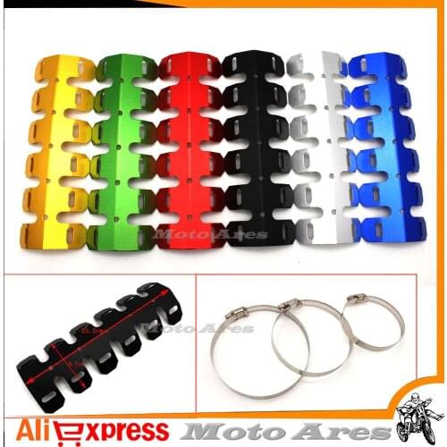 Universal Motorcycle Exhaust Muffler Heat Shield Cover Guard