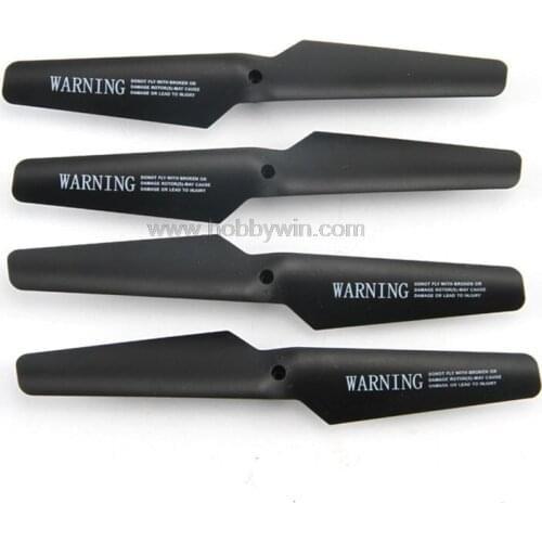 HR SH5 spare blades black 4pcs for SHRC RC FPV Drone Multirotor Quadcopter