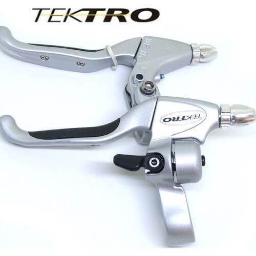 1 Pair 4 Finger Lever 206g/Pair Road Bike Cruiser Recreation Aluminum Lever with Kraton Rubber Grip AC Version for Roller