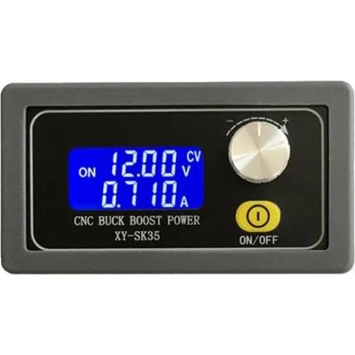 SK35 DC DC 5-30V 4A 35W 12V 24V Automatic Boost / Buck Converter CC CV Regulated Adjustable Power Supply Module For Solar Energy