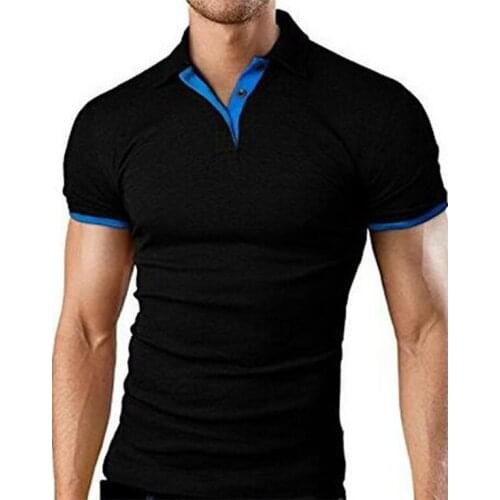 BAIJOE Short Sleeve Polos For Men