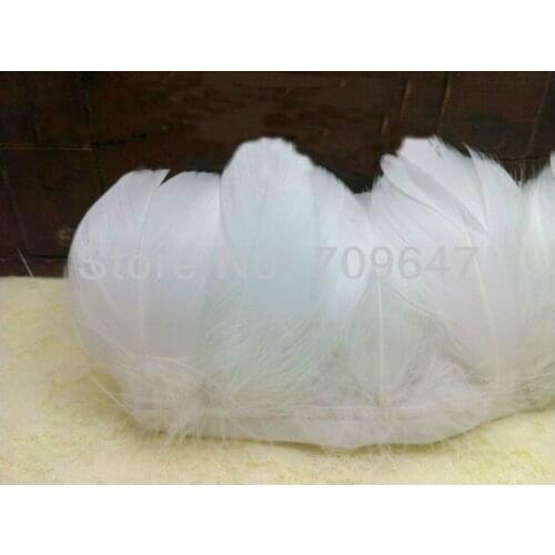 White Feathers,Feather Trim!10Yards/Lot Height 5-8cm White Color Goose Feather Fringe Trim for Crafts/Costume/Sewing