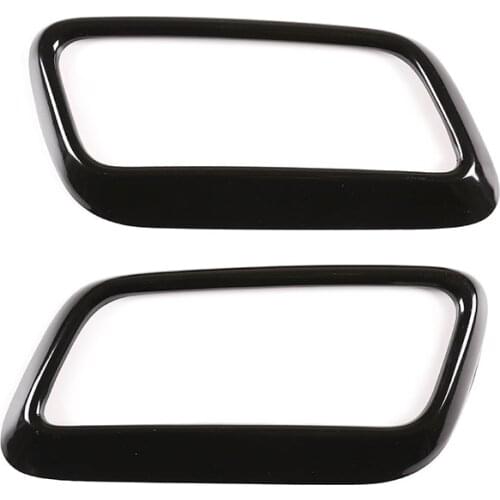 For Land Rover Range Rover Sport (New Energy P400) 18-21 stainless steel black exhaust pipe cover muffler pipe cover auto parts