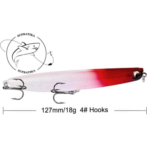 Diving Depth0.6-1.8M Anti-Corrosion Fishing Lure Hard Bait 127MM/18G Artificial Pencil High Quality Plastic Fishing Bait