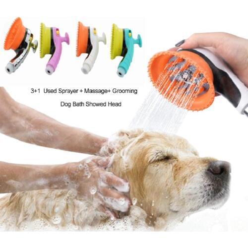 Pet Bathing Tool Dog Sprayers Shower Bath Massage Grooming For Cat Horse Dog Shower Head BrushGrooming Dog Supplier