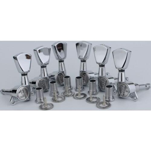 NEW Wilkinson WJN-04 Electric Guitar Machine Heads Tuners 3R3L Gold Tuning Pegs CR BN BK GD