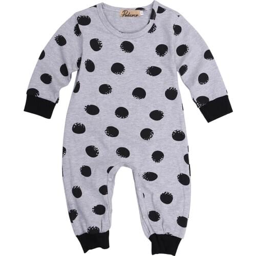 New Cute Hot Newborn Baby Boy Girl Infant Warm Cotton Outfit Jumpsuit Romper Clothes