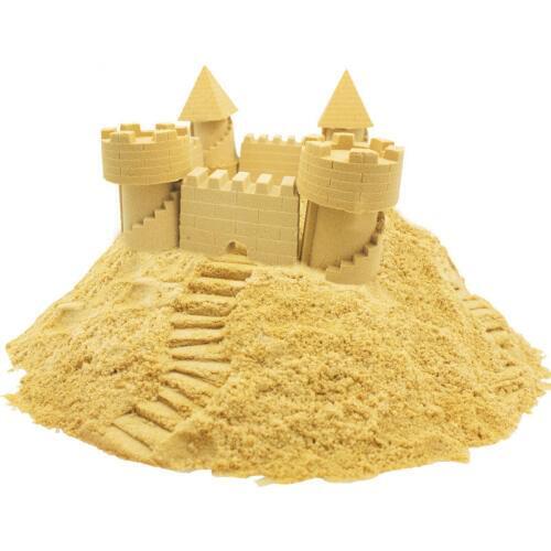 New pattern 250g/ box 7 color clay sand model non stick hand power color sand indoor magic sand education kids Mars space sand