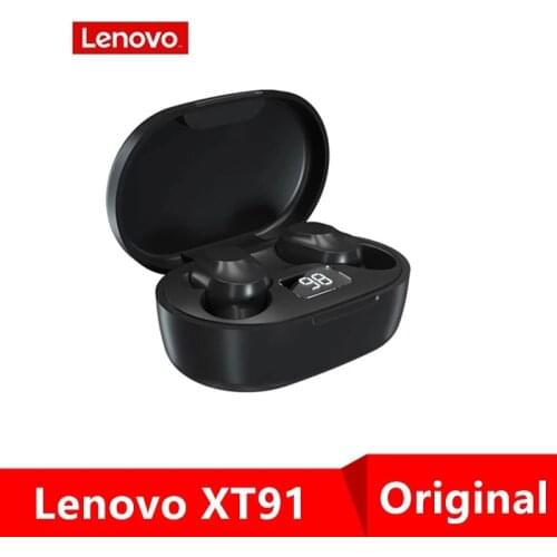 Lenovo Original XT91 Wireless Bluetooth Headphones AI Control Gaming Headset Stereo bass With Mic Noise Reduction TWS Earphone