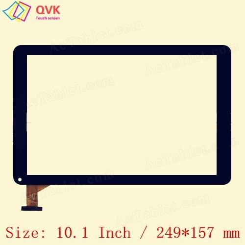 Only White for SPC Heaven 10.1 9762232B 9763108B Capacitive touch screen panel repair replacement spare parts free shipping