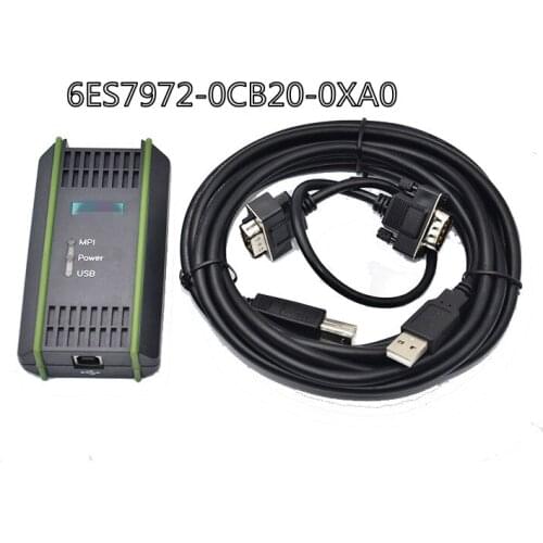 USB Cable PPI MPI Programming Cable For Siemens S7-200 300 400 PLC Adapter 6ES7972-0CB20-0XA0 Support WIN7/XP/VISTA