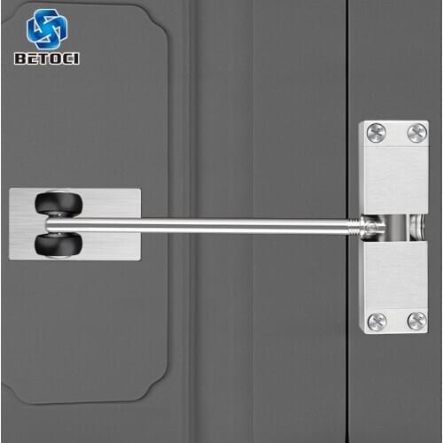 Betoci New Stainless Steel Automatic Spring Door Closing Device Can Adjust The Door Closing Device160X96X20mm Furniture Hardware