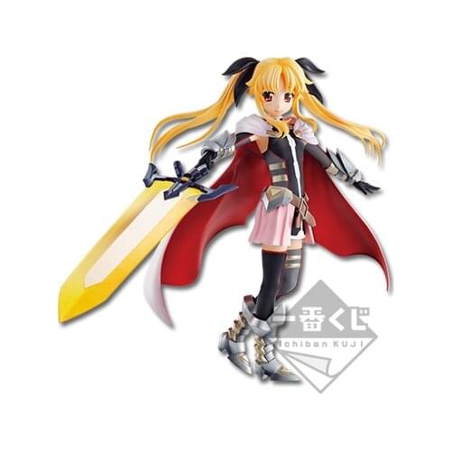 100% Geniune Japanese original action figure Magical Girl Lyrical Nanoha Nanoha Takamachi/Fate Testarossa Harlaown