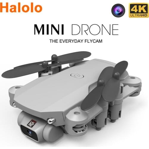 2020 New Mini Drone 4K 1080P HD Camera WiFi FPV Air Pressure Height Maintenance, Portable Foldable Quadrotor dron Children Toy