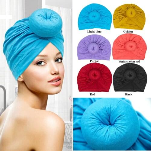 2020 new solid sunflower turban hair cap elegant Fashion Women Braided Bandanas Headwear designer butterfly ski scrunchie kawaii