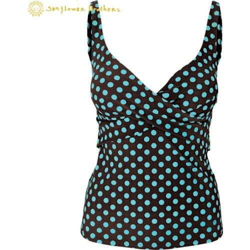 2021 Womens Swimsuit Swimsuit Womens Sexy Polka Dot Bikini Split Boxer Swimsuit Bikini