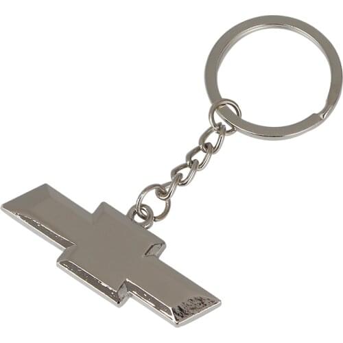 3D Metal Car Key Ring For Chevrolet Colorado Cruze Spark Captiva Malibu Trax Aveo Emblem Keychain Auto decoration Accessories