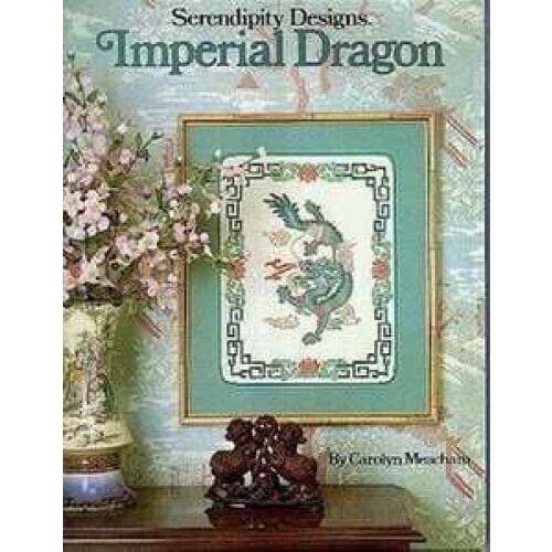 Free delivery Top Quality popular counted cross stitch kit Imperial Dragon, blue dragon
